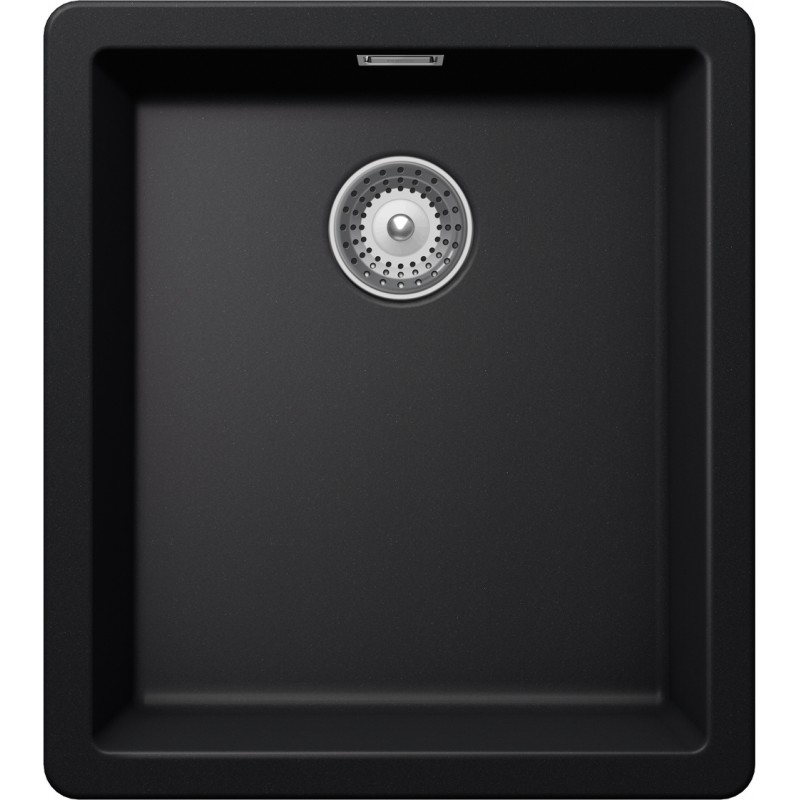 GALN100SU84 Schock GALAXY N100SU GALN100SU84 single bowl sink, pure black finish, 38x43 cm