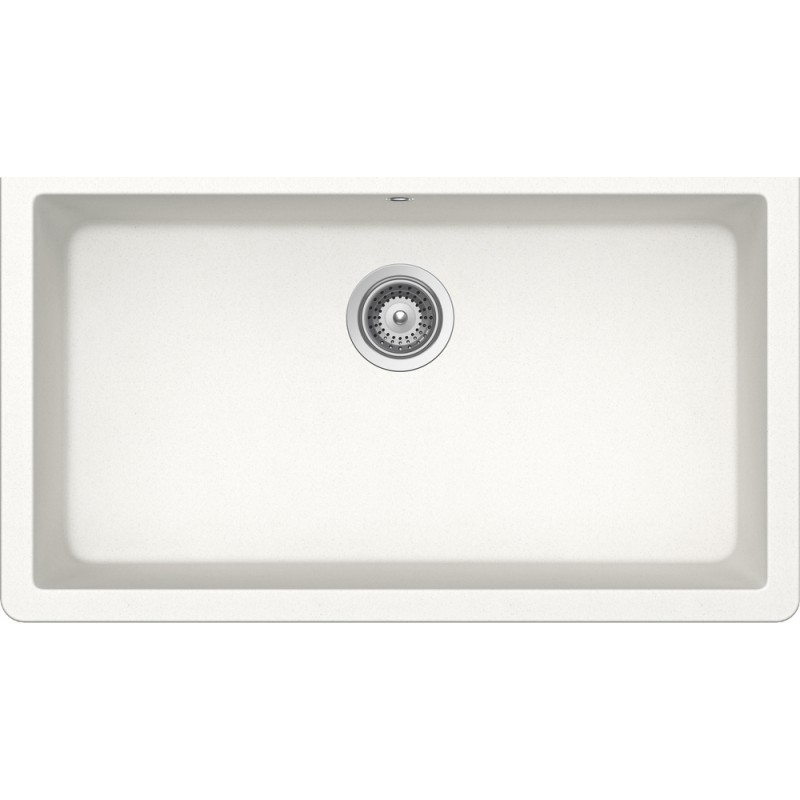 SOLN100L01 Fregadero Schock de un seno SOLIDO N100XL SOLN100L01 acabado blanco absoluto 83,82x46,95 cm
