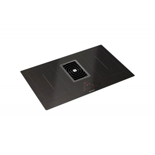 Faber Piano cottura a induzione con cappa integrata GALILEO SMART BK F830+KIT LL H80 340.0605.734 in vetroceramica nero da 83