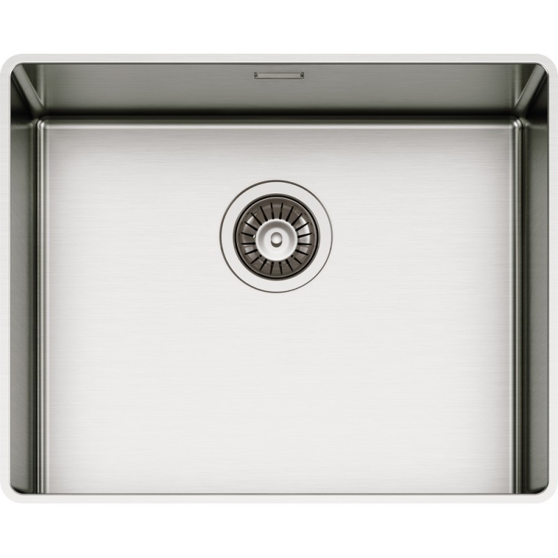 TECN100LS Schock Single bowl sink NEW TECHNICK SLIM N100 L TECN100LS brushed stainless steel finish 51.6x41.6 cm