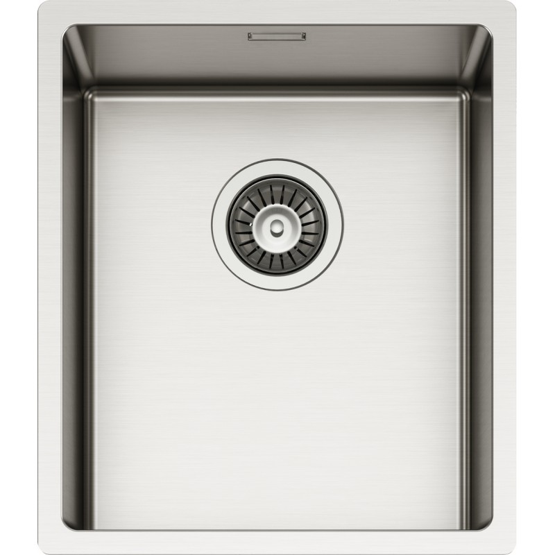 TECN100S Schock Lavello una vasca NEW TECHNICK N100 S TECN100S finitura inox spazzolato da 38x44 cm