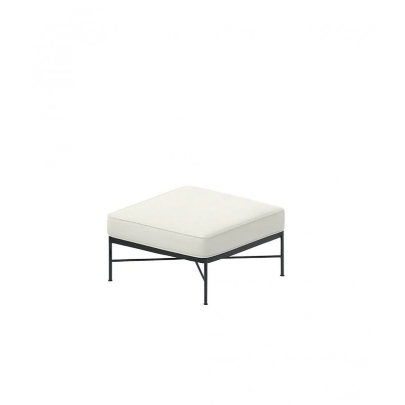 IGEA IGPUFG Unopiù Pouf IGEA in ferro - Con cuscino di seduta  - IN PROMOZIONE FINO AL 14/09
