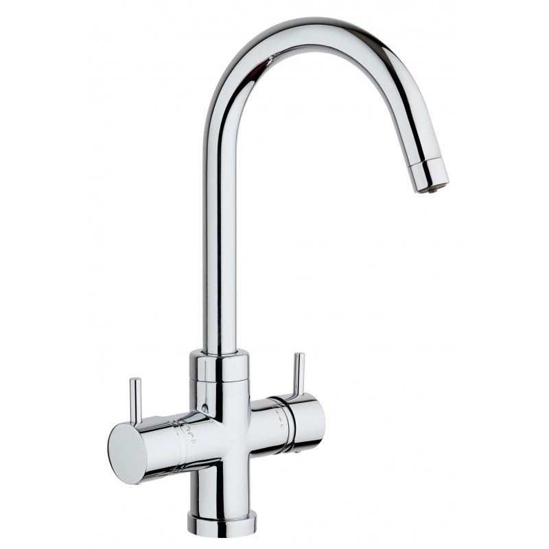 SXPUR480 Mitigeur thermostatique Schock AQUAPURA 4 WAY SXPUR480, finition chromée