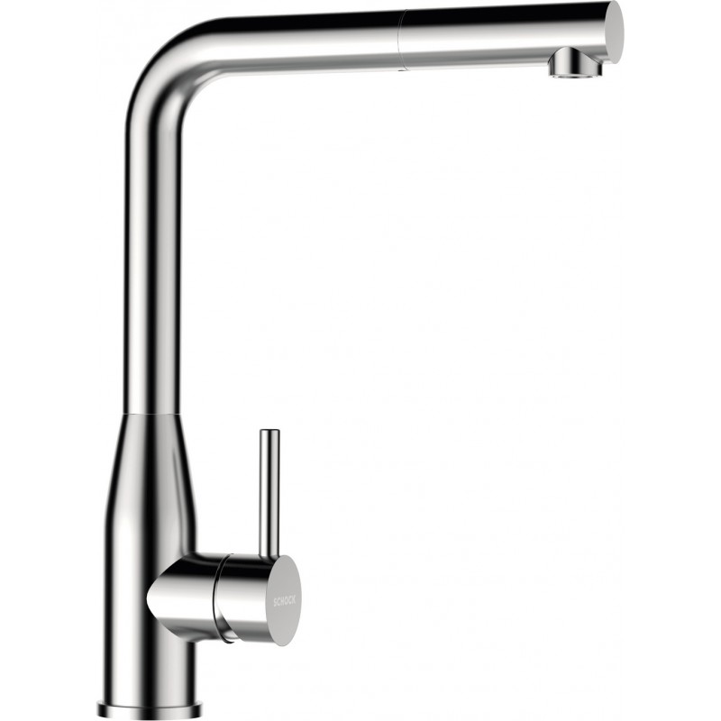 518120EDM ENTREGA RáPIDA - Grifo monomando con ducha Schock KETO WITH SHOWER 518120EDM, acabado en acero inoxidable macizo.