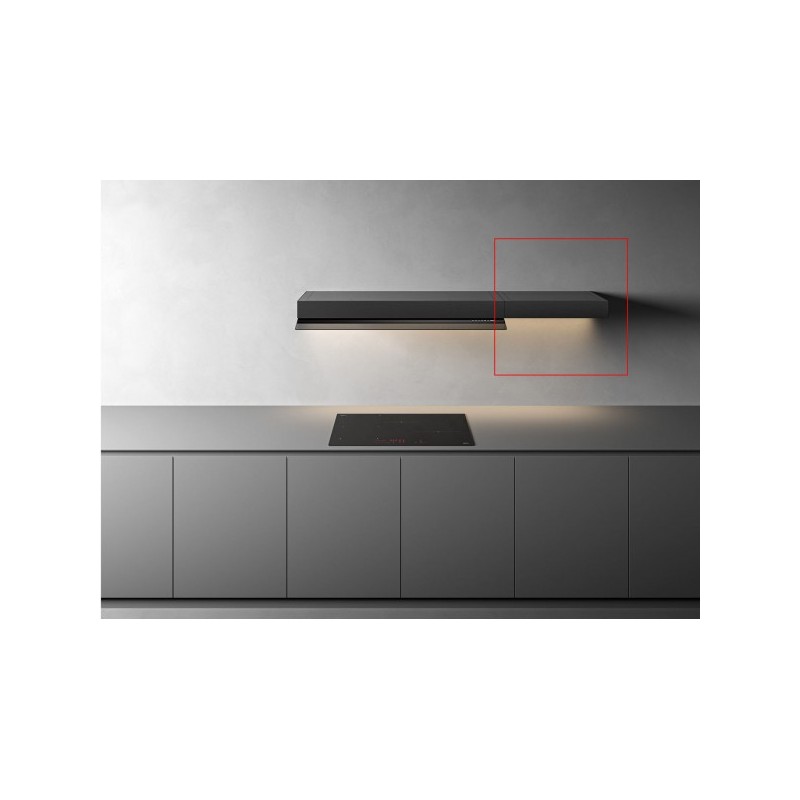 8034122713649 Falmec Shelf accessory module with 60 cm customizable front panel