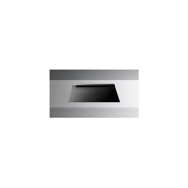 8034122901114 Plaque à induction Falmec Brera 75 avec hotte intégrée en vitrocéramique noire mate, 75 cm - 800 m³/h