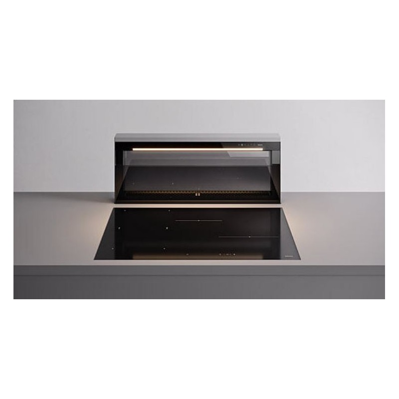 8034122367668 Falmec Level Invisible worktop hood with customizable top panel, 90 cm - 800 m3/h