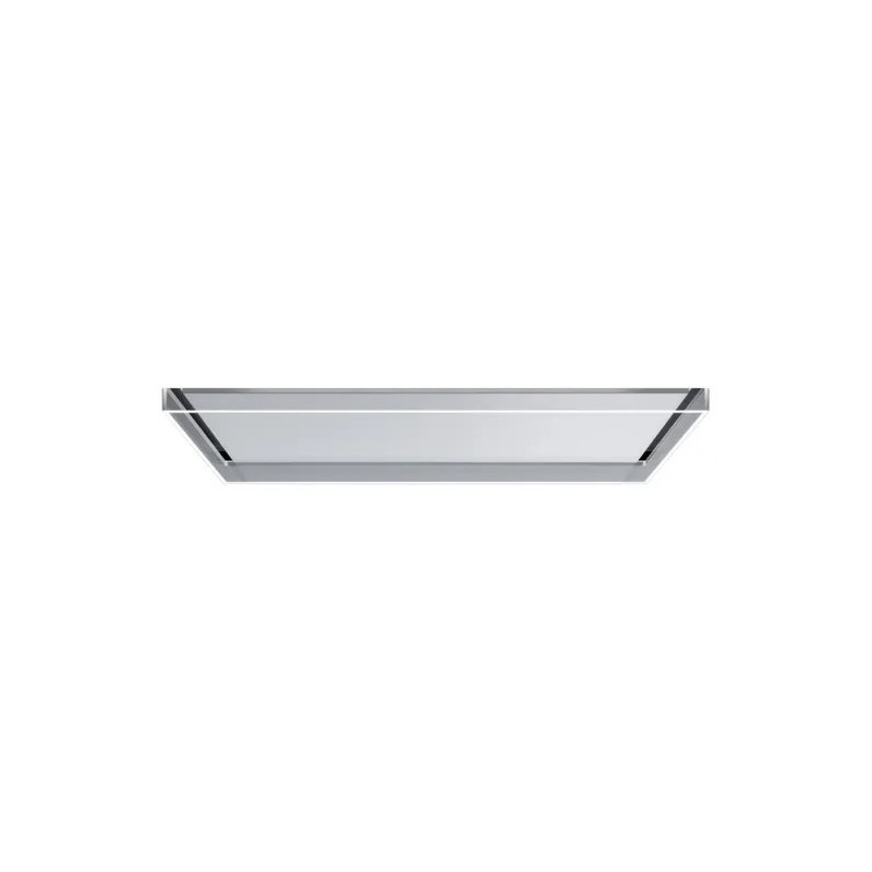 8034122359526 Campana extractora Falmec Alba, 120 cm, acabado en cristal y acero blanco - Sin motor