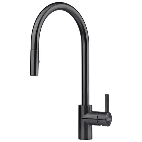 Franke: Mitigeur de douche monocommande Eos Neo 115.0613.671, finition acier noir