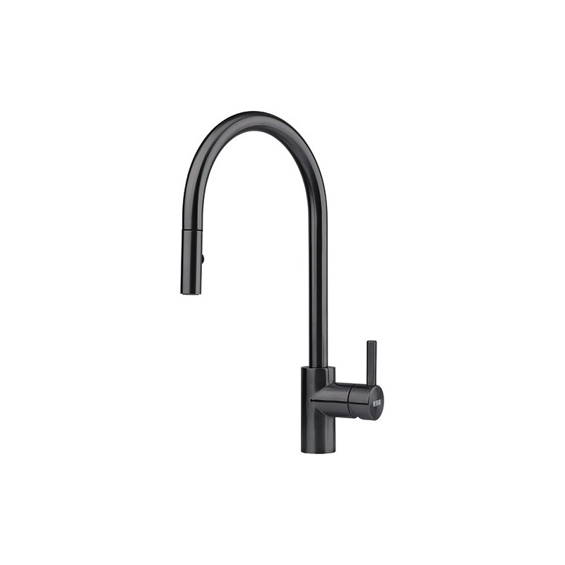  Franke: Mitigeur de douche monocommande Eos Neo 115.0613.671, finition acier noir