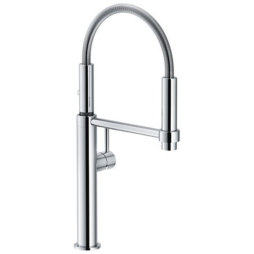 Mitigeur de douche semi-professionnel Franke Pescara 360, référence 115.0393.976, finition chromée
