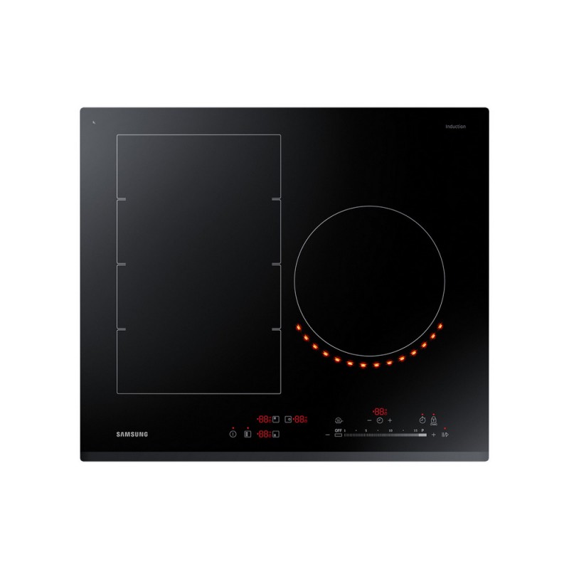 NZ63K7777BK#OUT Samsung NZ63K7777BK 60cm Black Glass Ceramic Induction Hob