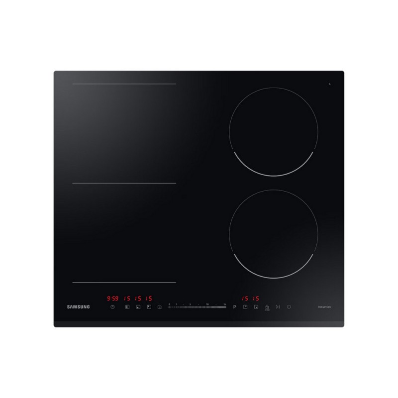 NZ64R3747BK Plaque à induction en vitrocéramique noire Samsung NZ64R3747BK 59 cm
