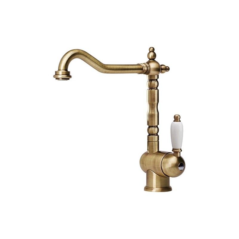  Robinet mitigeur monocommande Franke: Old England 115.0028.205, finition bronze