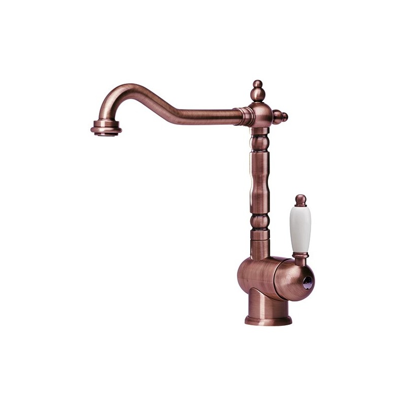  Franke: Old England single-lever mixer tap 115.0028.208 copper finish