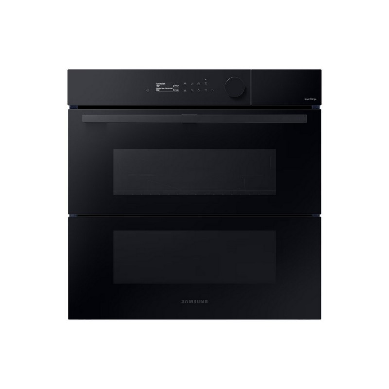 NV7B5770WBK Samsung: NV7B5770WBK Four multifonction 60 cm à double cuisson avec double porte et finition en verre noir