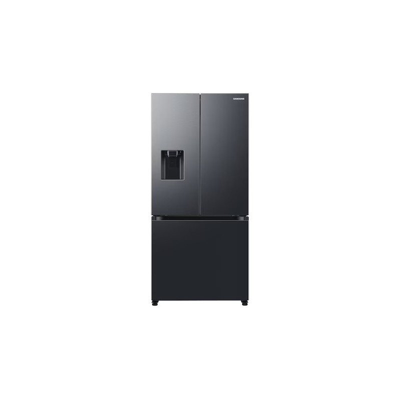 RF50C530EB1 Refrigerador independiente Samsung: RF50C530EB1 de 82 cm, diseño delgado y 3 puertas, en color antracita.