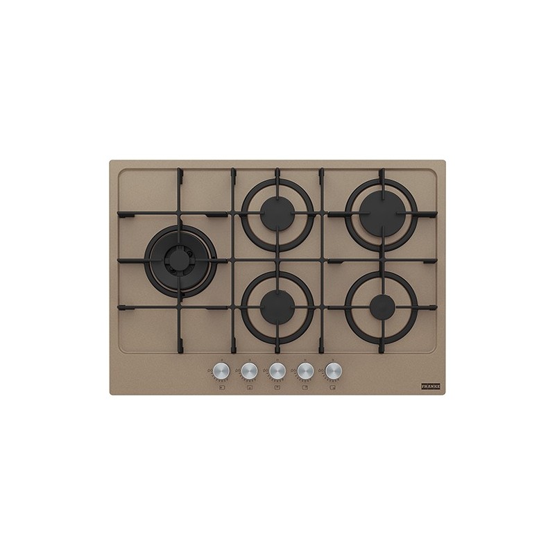  Franke: Plaque de cuisson à gaz Maris 750 FHMA 755 4G DCL OY C 106.0572.276 73 cm finition huître