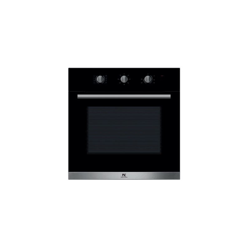 MKO 82/12 M BK Master Kitchen MKO 82/12 M BK 60cm built-in multifunction oven with black glass finish