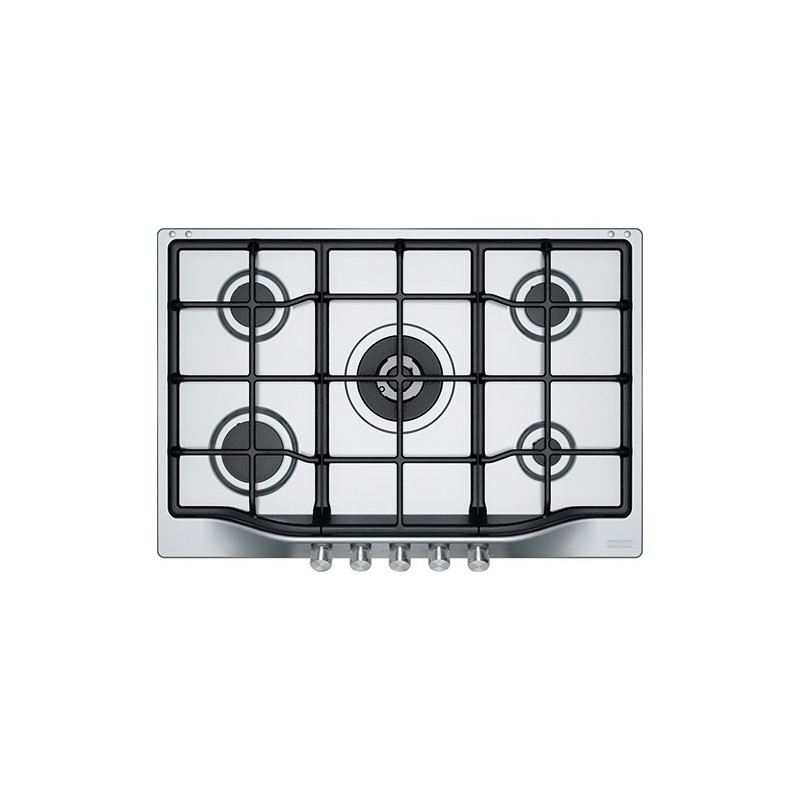  PRONTA CONSEGNA - Franke: Piano cottura a gas Trend Line 750 FHTL 755 4G TC XS C 106.0183.104 finitura inox satinato da 75 cm