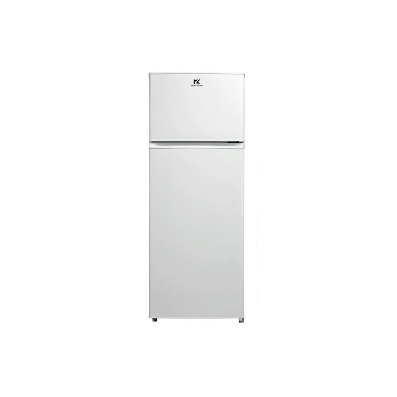 MKRF 241D55 E ST WH Réfrigérateur Master Kitchen MKRF 241D55 E ST WH 55 cm à double porte, pose libre, finition blanche