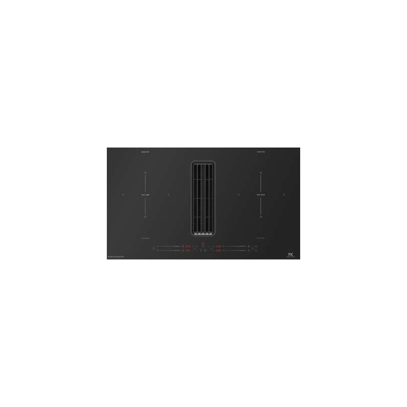 MKHI 804FH ED BK Master Kitchen Piano cottura a induzione con cappa integrata MKHI 804FH ED BK in vetroceramica nero da 80 cm