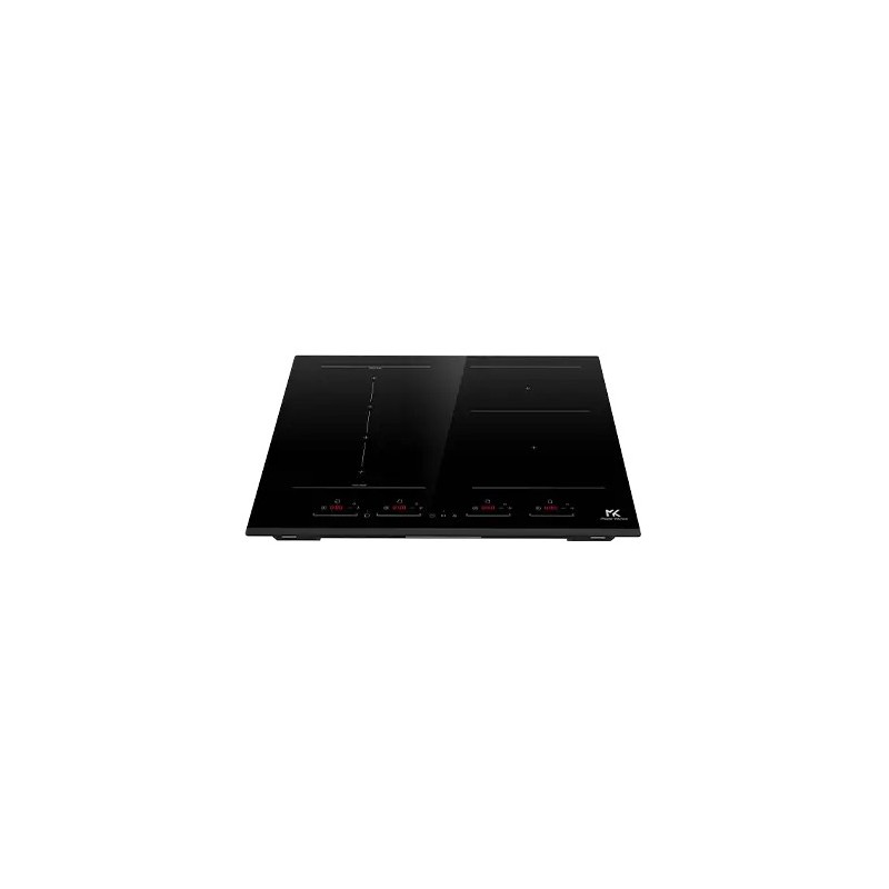 IMK 6041B SP BK Placa de inducción vitrocerámica Master Kitchen IMK 6041B SP BK de 60 cm, color negro.