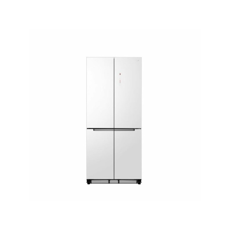 RTC8459WJWG1 GRF RTC8459WJWG1 84cm White Glass Cross Door Side-by-Side Refrigerator