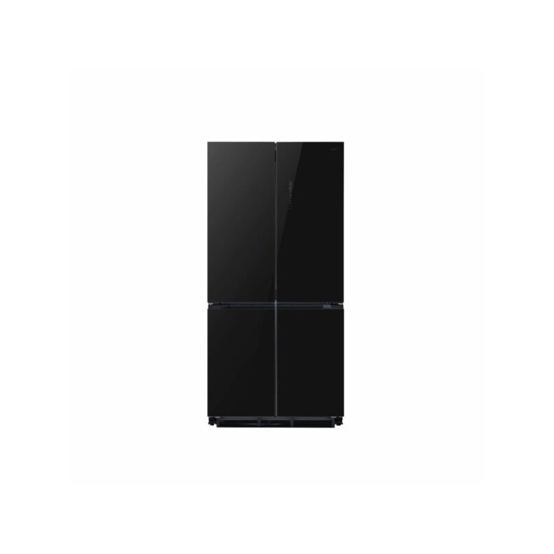 ASLC916093BG1 GRF Frigorifero side by side cross door ASLC916093BG1 finitura vetro nero da 91 cm