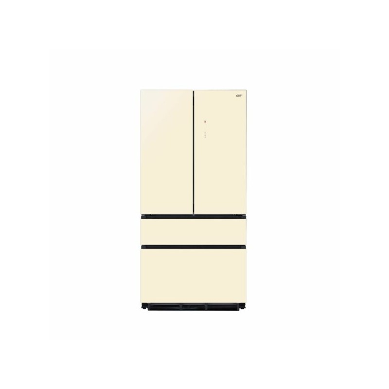 ASLF916093CG1 GRF ASLF916093CG1 91cm French door side-by-side refrigerator with champagne glass finish