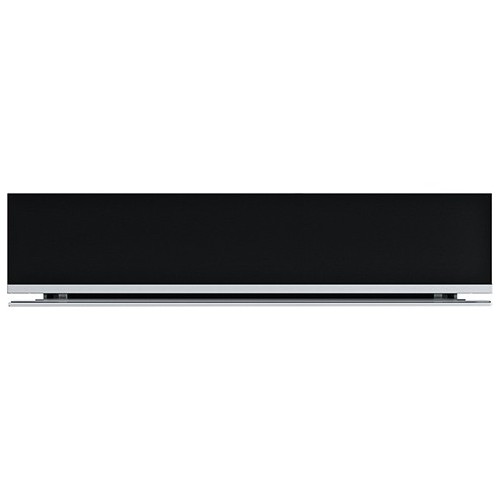 Tiroir chauffe-plats Franke Mythos FMY 14 DRW XS 131.0611.212, finition inox satiné - 60 cm, verre noir