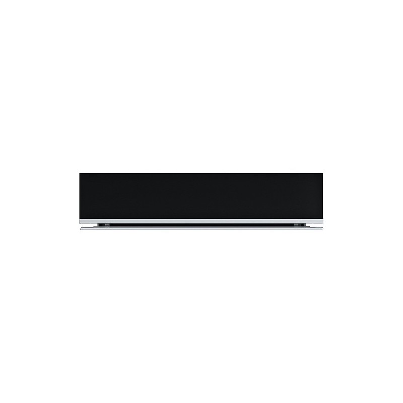  Tiroir chauffe-plats Franke Mythos FMY 14 DRW XS 131.0611.212, finition inox satiné - 60 cm, verre noir