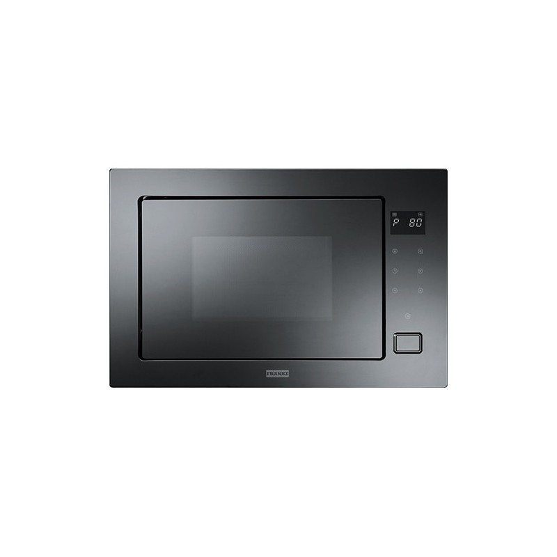  Four à micro-ondes Franke: FMW 250 CR2 G BK 131.0391.304, 60 cm, finition verre noir