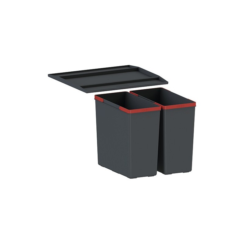  Unité de tri des déchets Franke Easysort 450-2-0 121.0494.182, 45 cm (2 bacs)