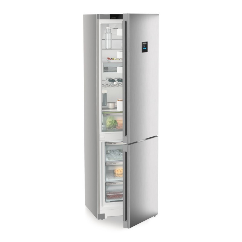 CNsfc 574i Liebherr CNsfc 574i 60cm freestanding refrigerator-freezer in Steelfinish/Silver