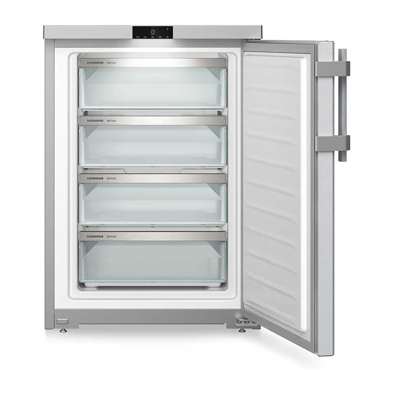 FNsddi 1624 Liebherr Congelatore da tavolo monoporta a libera installazione FNsddi 1624 finitura inox/argento da 60 cm