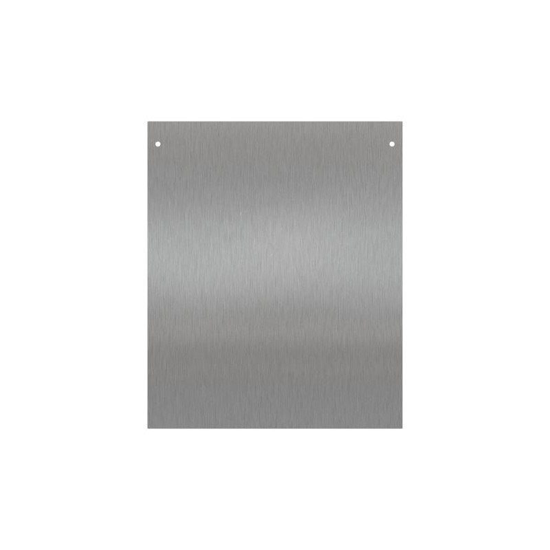 9904 926 Liebherr: Pannello frontale per refrigeratori senza maniglia 9904 926 in acciaio inox