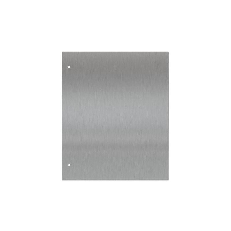 9904 866 Liebherr: Pannello frontale per refrigeratori senza maniglia 9904 866 in acciaio inox