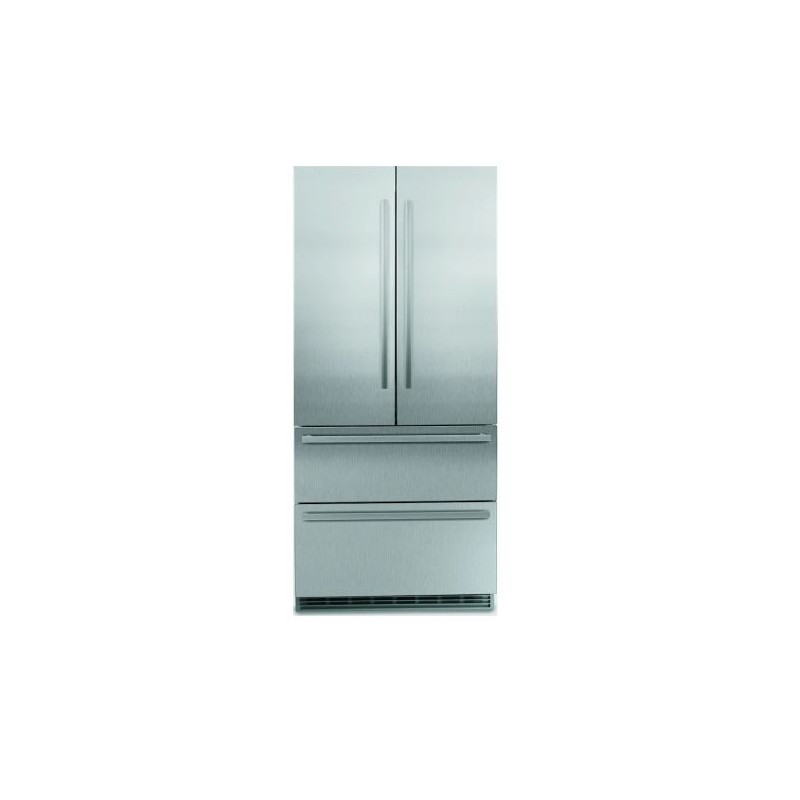9900 337 Liebherr: Pannello frontale per refrigeratori senza maniglia 9900 337 in acciaio inox