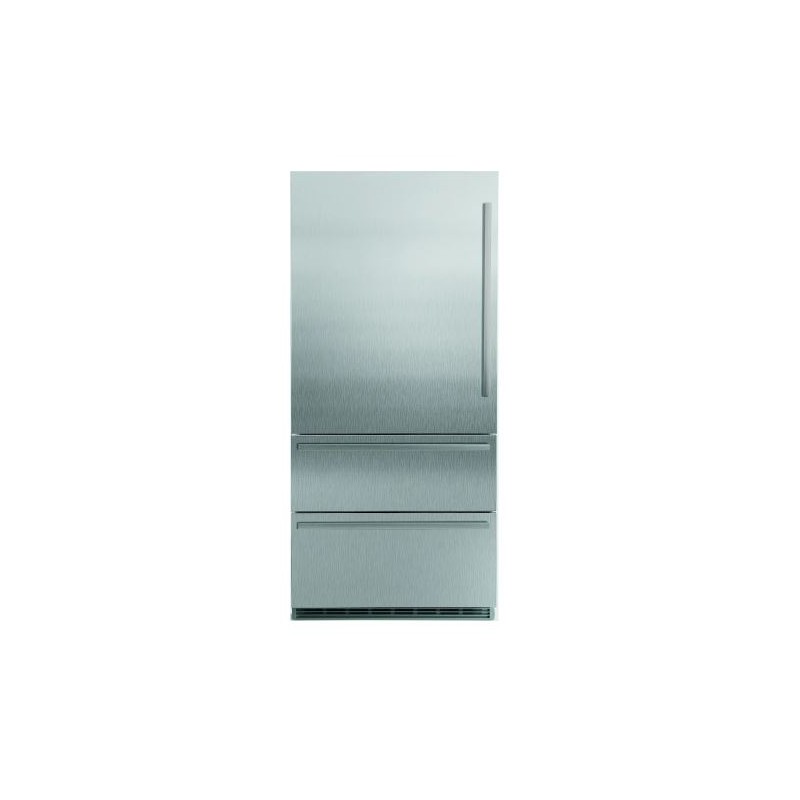 9900 333 Liebherr: Pannello frontale per refrigeratori senza maniglia 9900 333 in acciaio inox