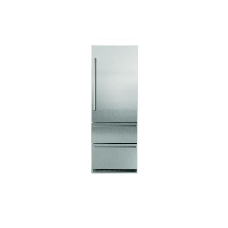 9900 283 Façade de réfrigérateur sans poignée Liebherr: 9900 283 en acier inoxydable