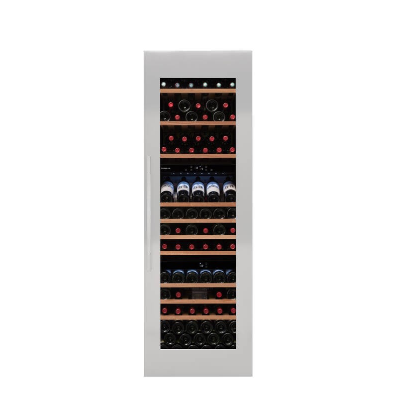 AVI97AX3ZI Cave à vin encastrable Avintage AVI97AX3ZI 60 cm, colonne, finition inox noir