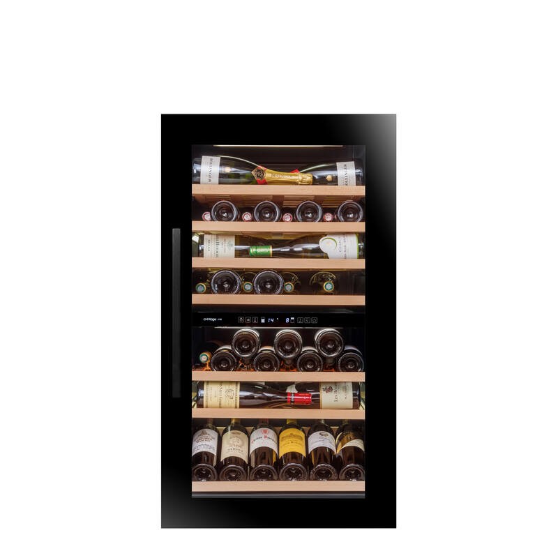 AVI105G2 Avintage AVI105G2 60cm Built-in Column Wine Cellar in Black
