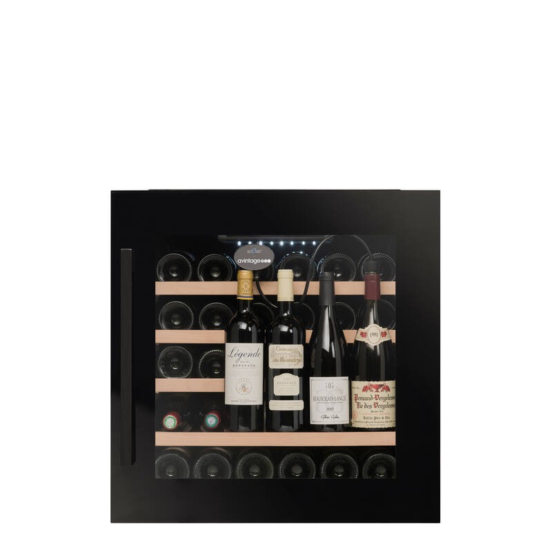 AVI63CSZF Avintage AVI63CSZF 60cm Built-in Column Wine Cellar in Black