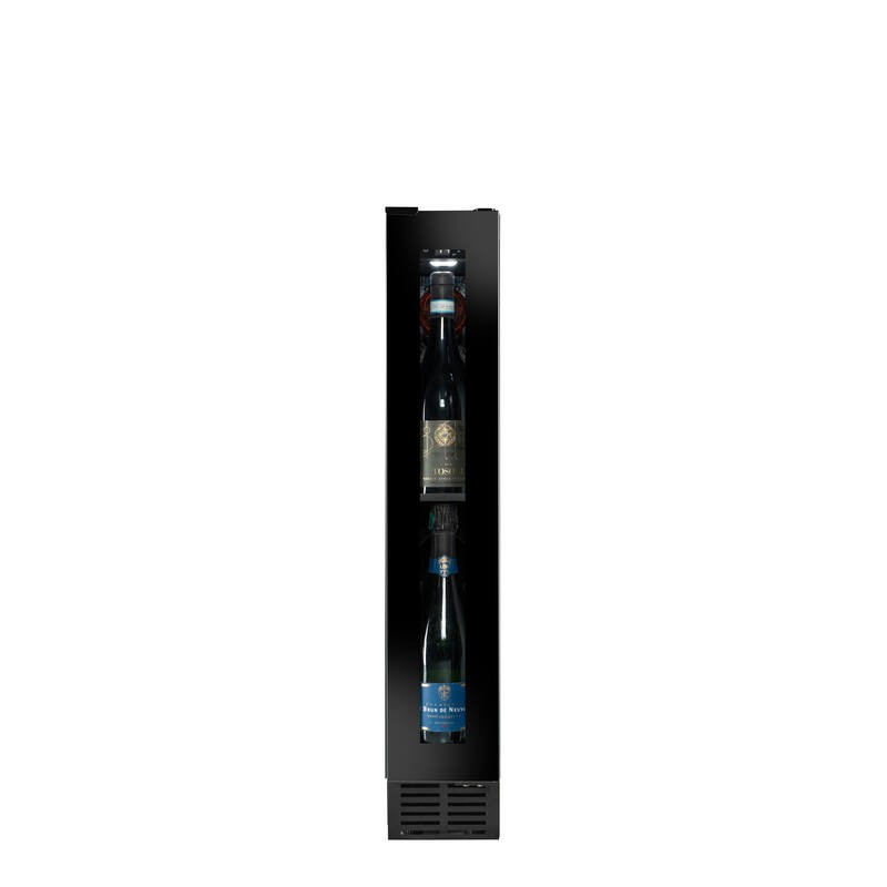 AVU8S82 Avintage AVU8S82 15cm Built-in Undercounter Wine Cellar in Black