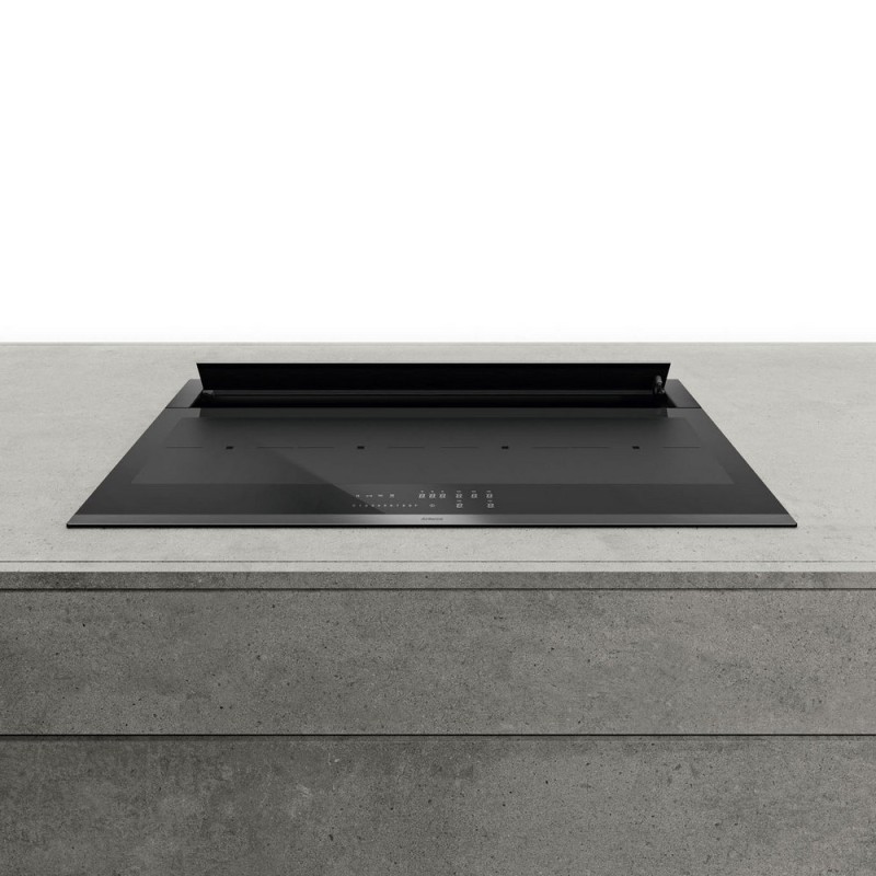 CCINNV9001 Airforce Piano cottura a induzione con cappa aspirante INNOVA VISIO PLUS 90 A CCINNV9001 in vetroceramica nero da 90 cm