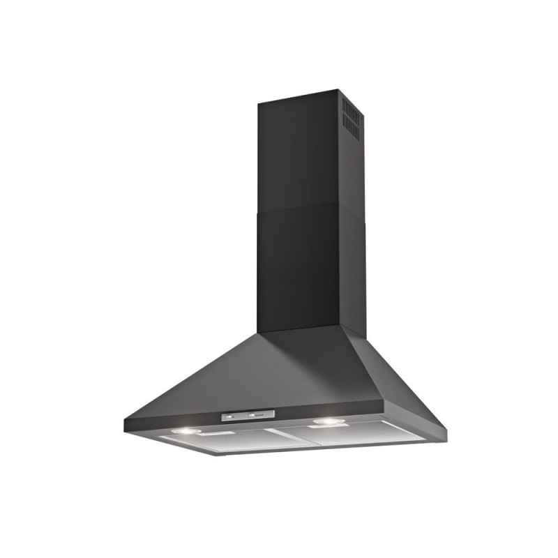 CCF0D29502 Hotte aspirante murale Airforce F0 D2 BL/A/90 CCF0D29502 de 90 cm, finition noire