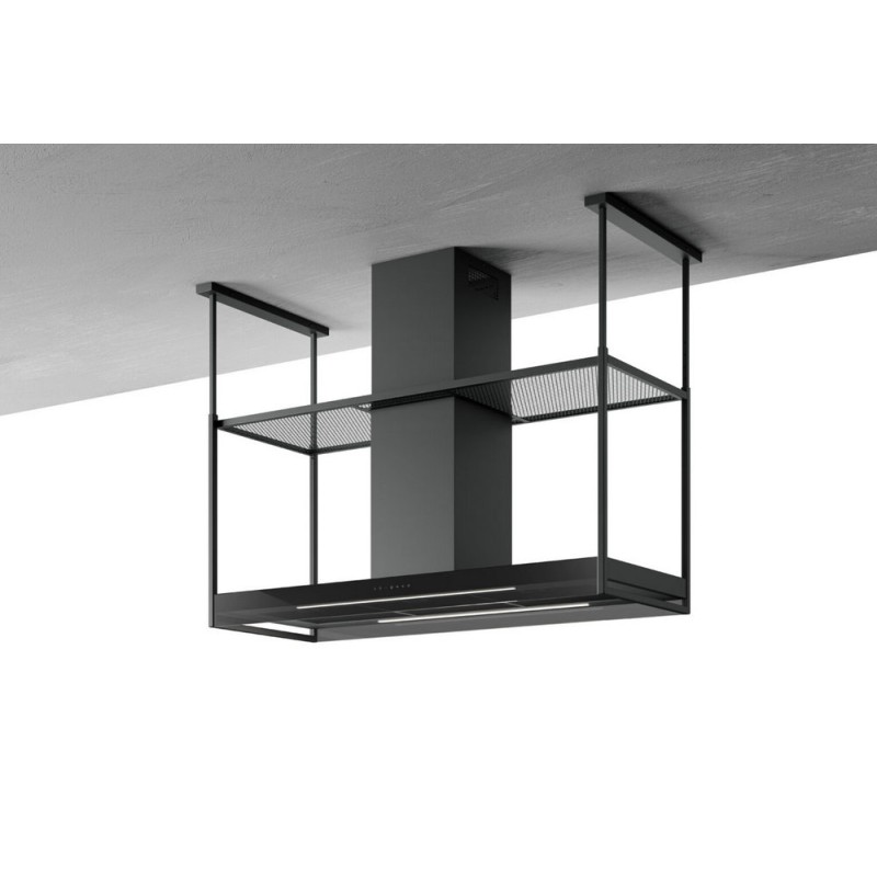 AF000061 Airforce ANTARES AN/A/140 AF000061 140cm anthracite finish island extractor hood