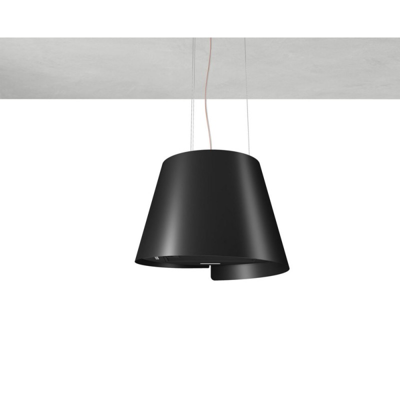 CCSHA5002 Airforce SHARP BL/F/50 CCSHA5002 filter island hood, black finish, Ø50 cm