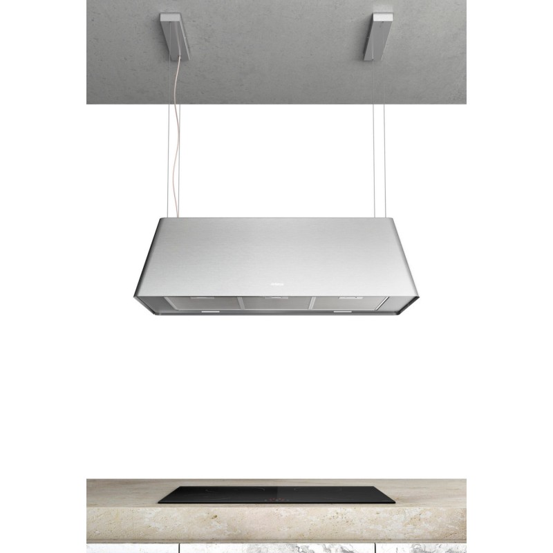 CCGAI100001 Campana extractora de isla Airforce Filtering GAIAXXL IX/F/100 CCGAI100001 de 100 cm en acero inoxidable